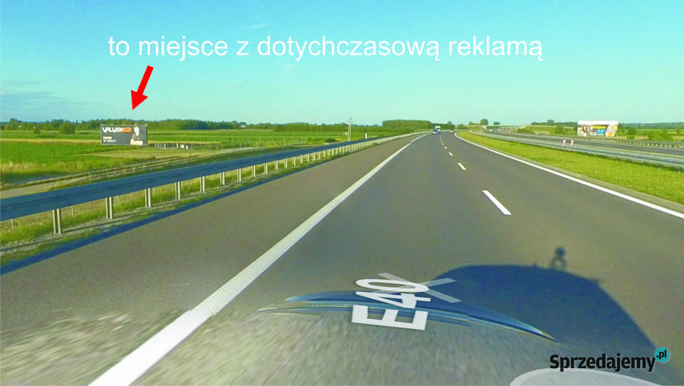 wynajmę działkę pod reklamę autostradzie A4 Pozostałe Łukawiec sprzedam