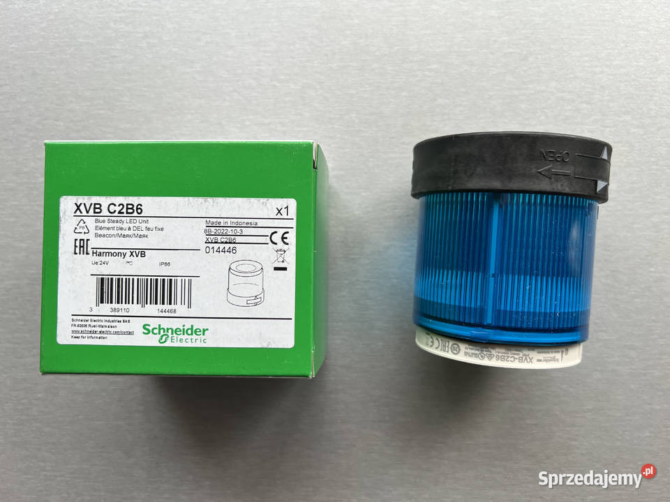 Schneider XVBC2B6 Moduł światła niebieski sprzedam