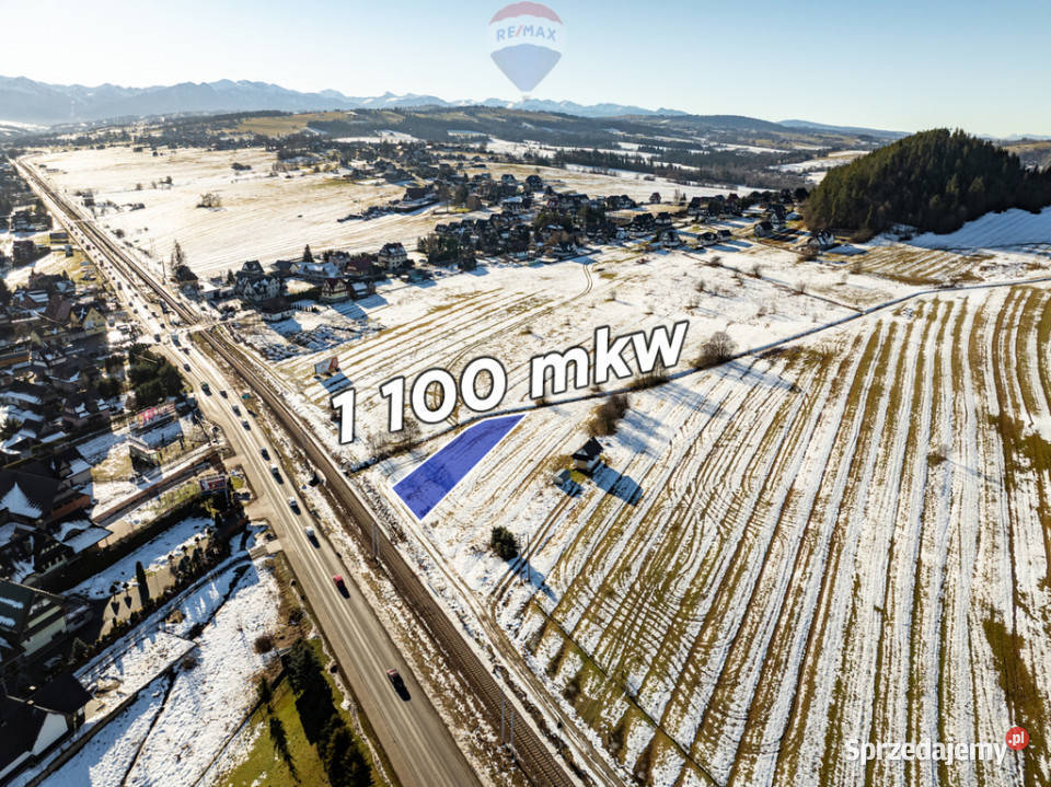 Działka budowlana Szaflary