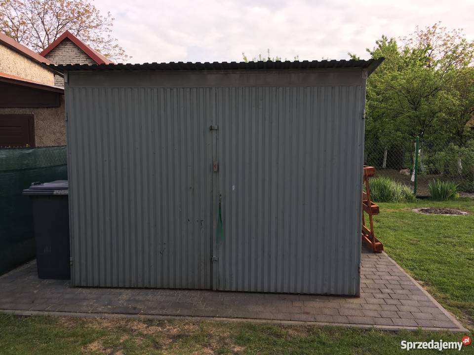 Garaż blaszany 3x5 m