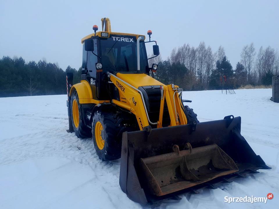 Koparko ładowarka Fermec Terex świętokrzyskie Skorzeszyce