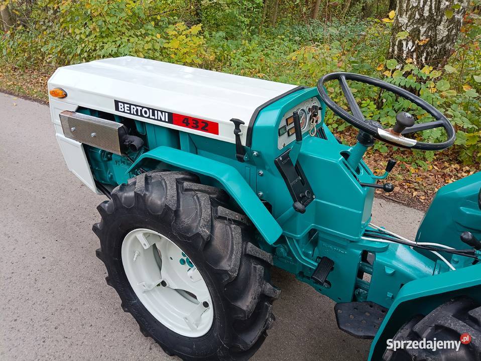BERTOLINI 432 4x4 32 Lombardini traktorek tv521 nieuszkodzony Sucha Beskidzka