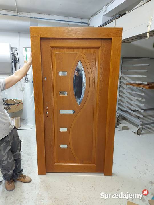Drzwi Zewnętrzne Wejściowe Drewniane MOŻLIWY Zamość
