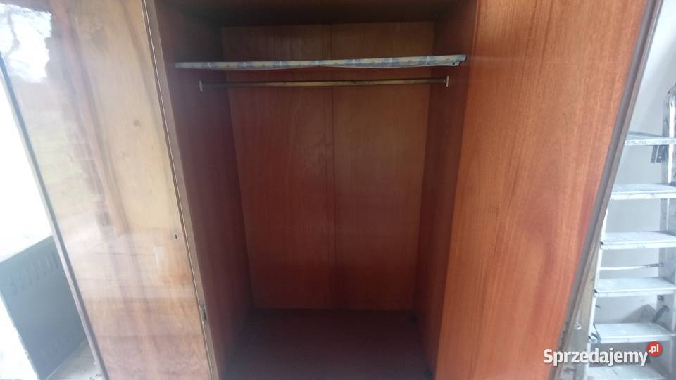 Szafa PRL Obornickie fabryki mebli Gdów