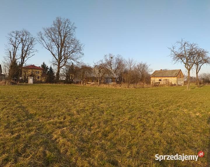 Działka pod INWESTYCJĘ z budynkiem mieszkalnym i sprzedam