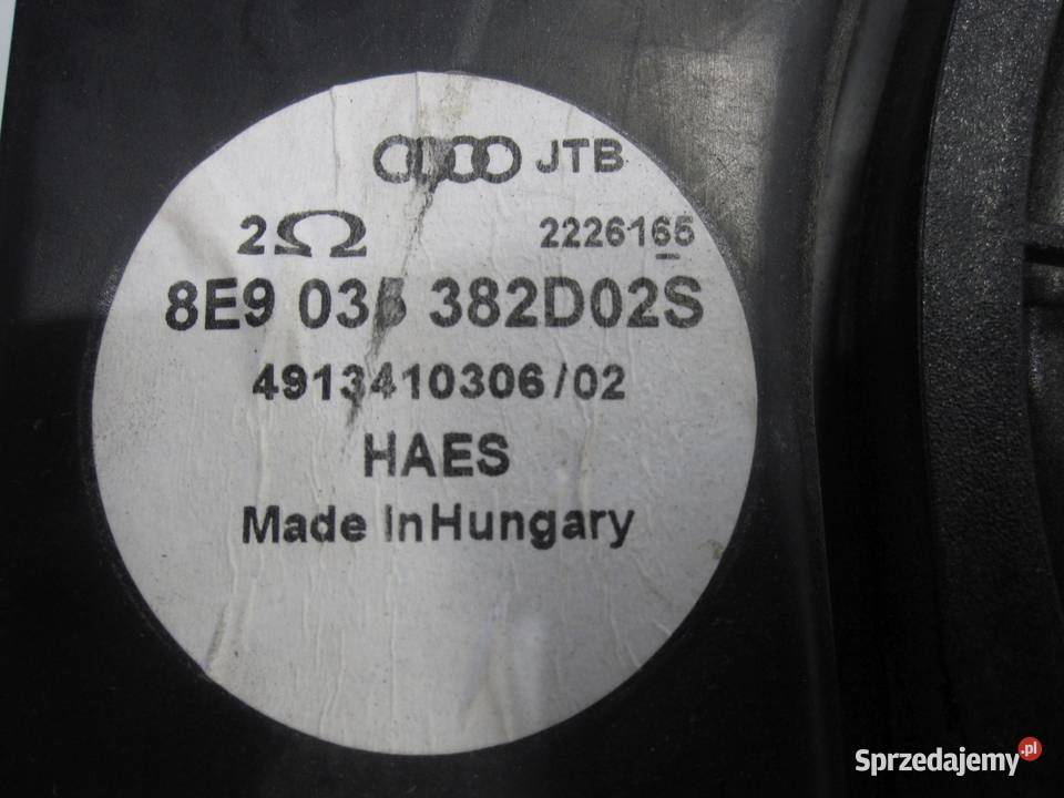 AUDI A4 B7 SLINE 07r subwoofer 27525 10370 Kielce