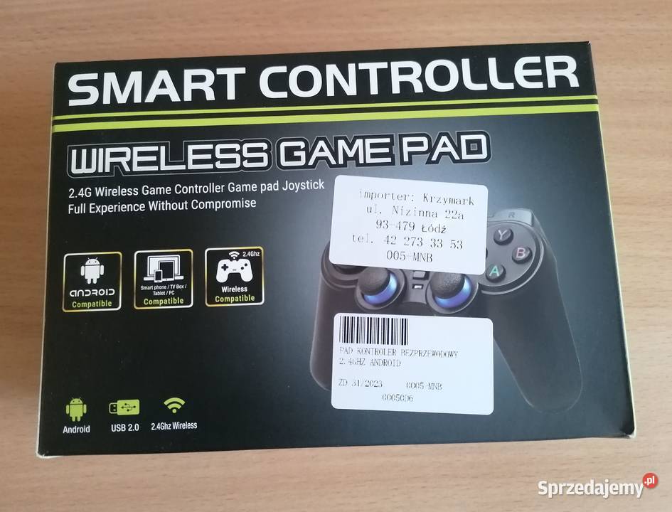 PAD kontroler bezprzewodowy 24 GHZ Android PC