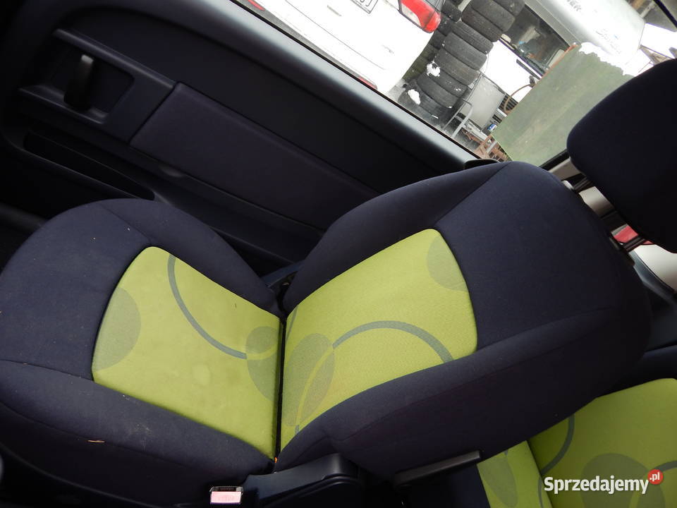 PEUGEOT 1007 FOTEL PRAWY PRZÓD PRZEDNI PASAŻERA