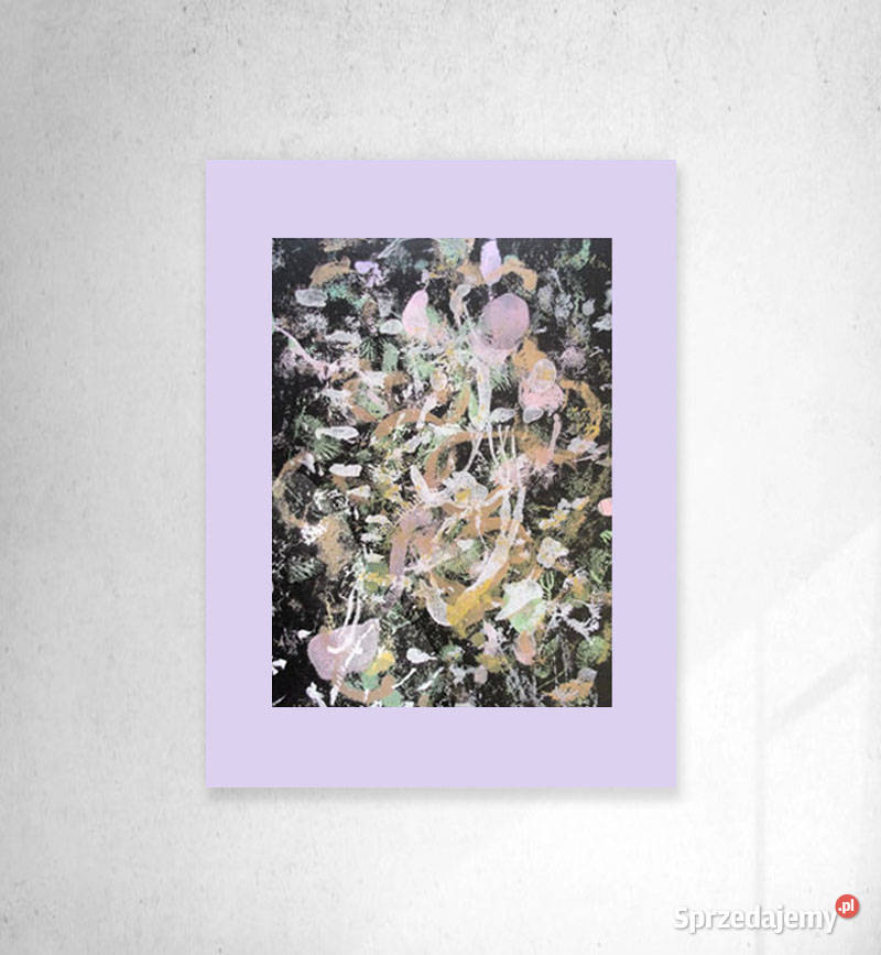 nowoczesny rysunek 30x40 abstrakcja do domu pomorskie Gdynia