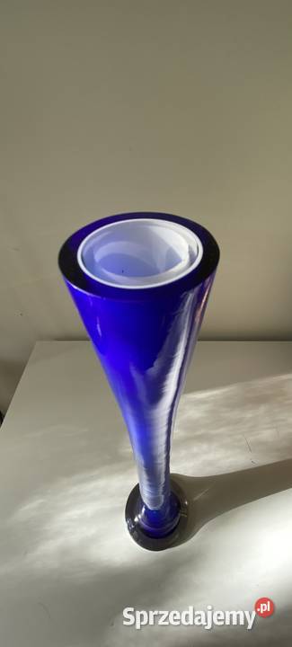 Wazon Flet szkło warstwowe vintage wys 50 Warszawa sprzedam