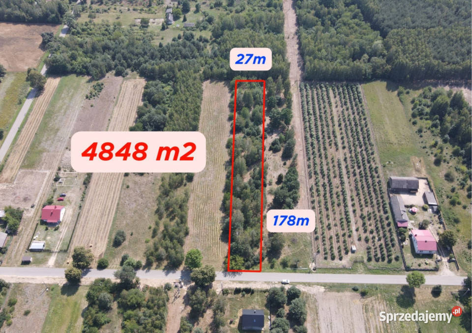 Dziecinów działka 4 848 m
