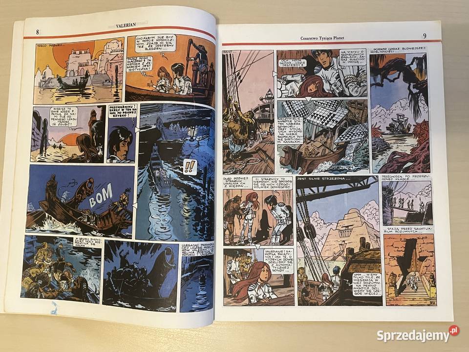 komiks Cesarstwo Tysięca Planet VALERIAN 2 Jean wielkopolskie