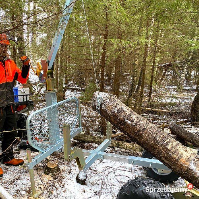 Przyczepa leśna ATV Kellfri PRO Tower2 z Rolnictwo Nieporęt sprzedam