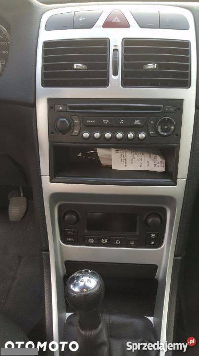 Peugeot 307 srebrny 307 Kluczbork sprzedam