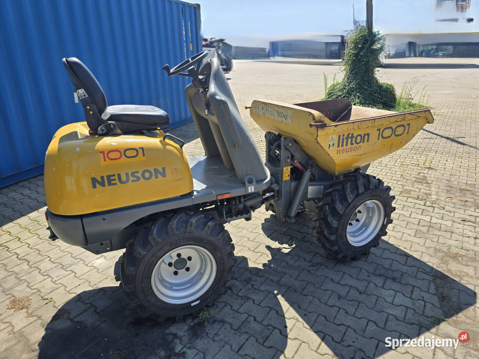 Wozidło NEUSON 1001 4x4 ładowność 1000 YANMAR Rudolfowo sprzedam