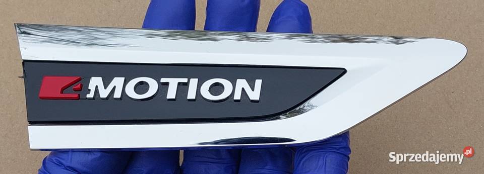EMBLEMAT BŁOTNIKA PRAWY 4 MOTION VW TIGUAN II 5N Mielęcin
