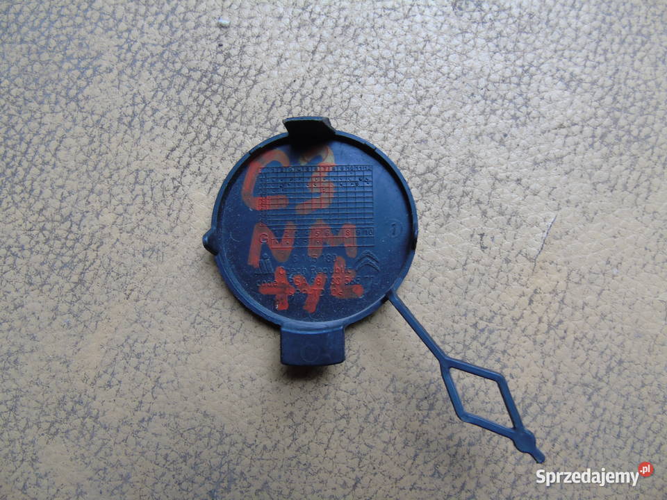Citroen C3 III Zaślepka Haka Tył 9813356577 osobowe Radziszów