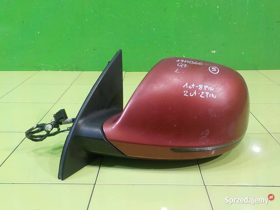 AUDI Q7 4L SLINE 30 TDI AUT 06r 5D lusterko lewe Lusterka zewnętrzne Suków