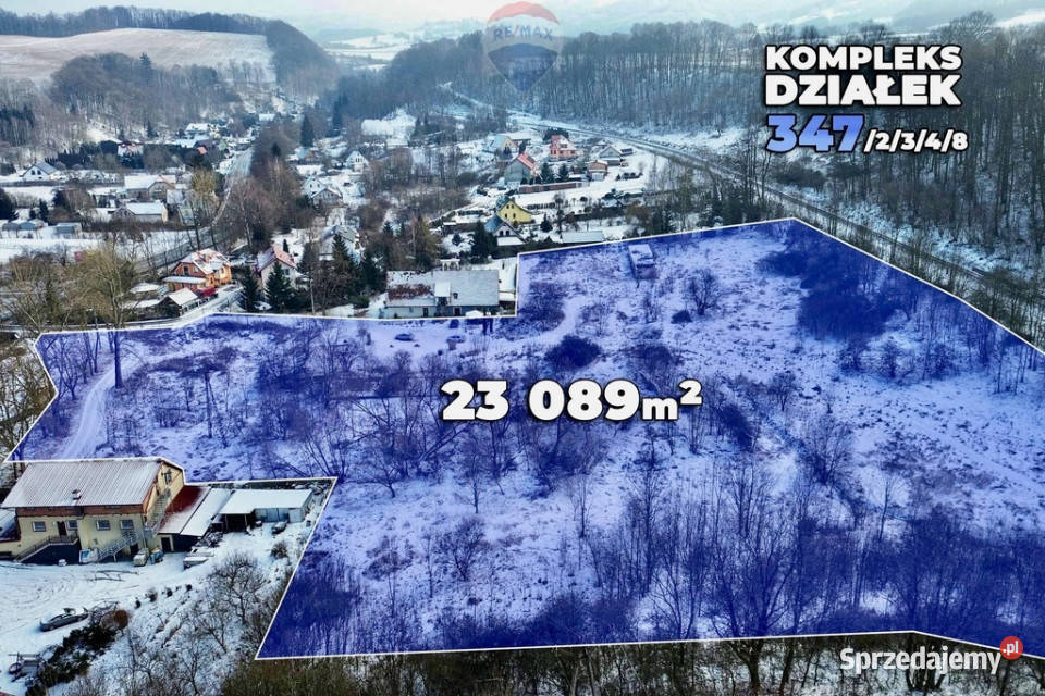 Na sprzedaż działka budowlana 23089 m Jeleniów
