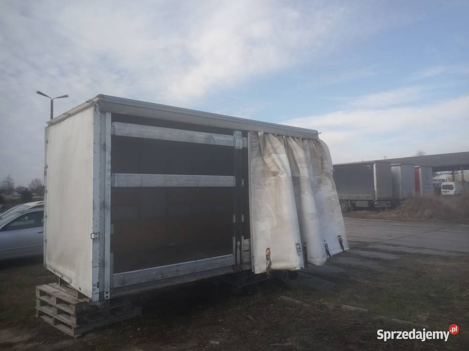 Kontener firanka zabudowa paka skrzynia 8p iveco Krasnystaw