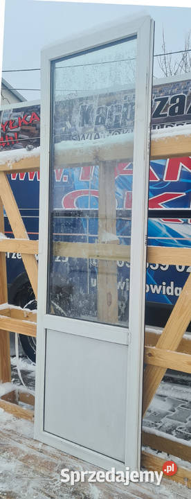 OKNO KacprzaK 77x220 FIX OKNA Używane Witryna Lublin