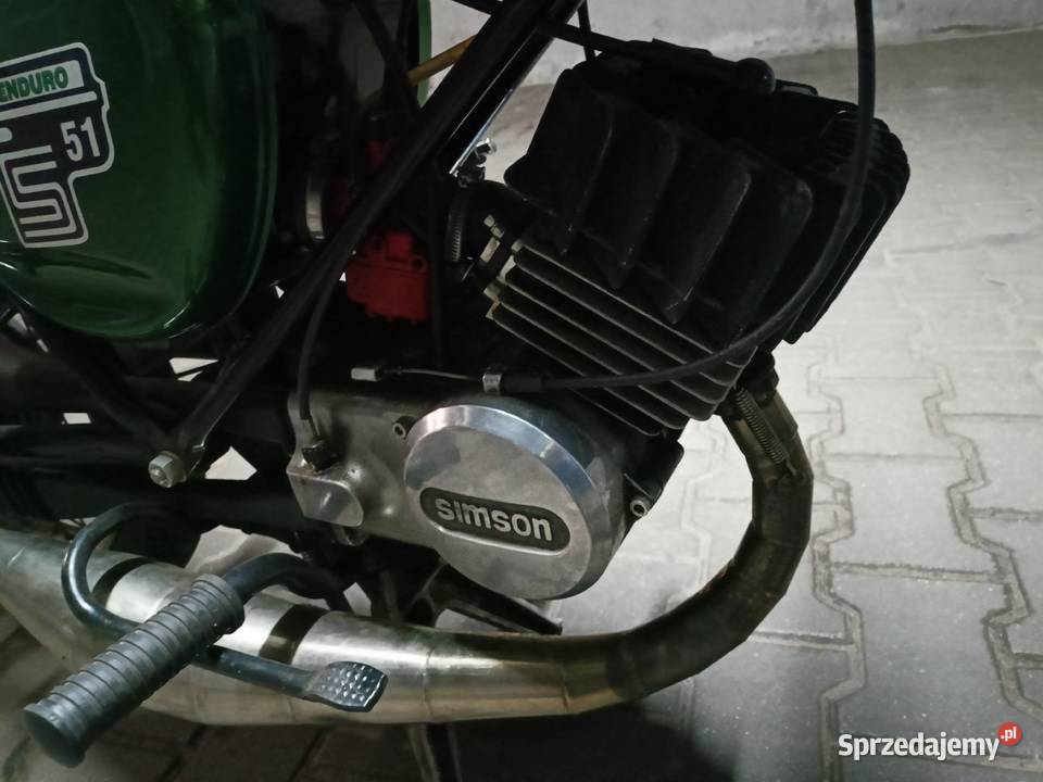 Mocny Simson enduro Simson Poznań