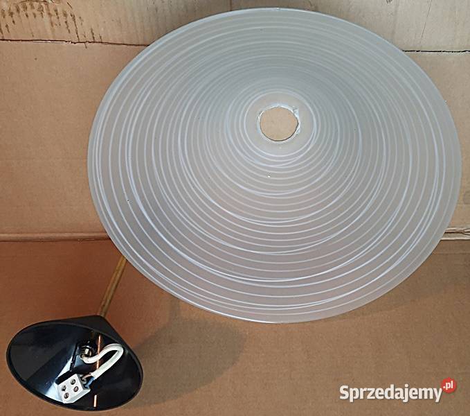 Lampa wisząca sufitowa klosz z PRL Ostrów Wielkopolski sprzedam