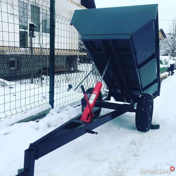 Przyczepa przyczepka do quada na ziemie piach