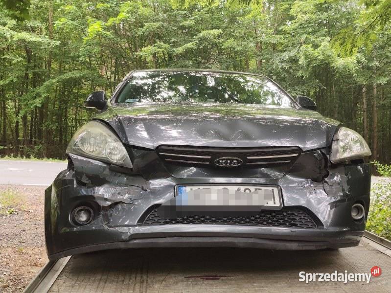 Kia ceed uszkodzony przód Rok produkcji 2007 mazowieckie sprzedam