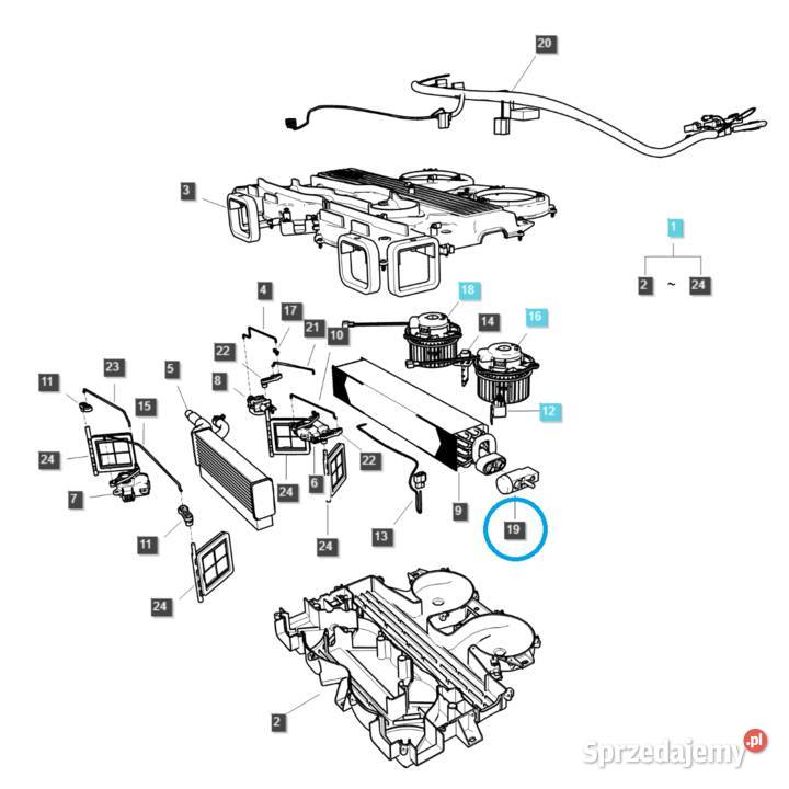 Zawór rozprężny klimatyzacji TRG865 LS Tractor Tajęcina