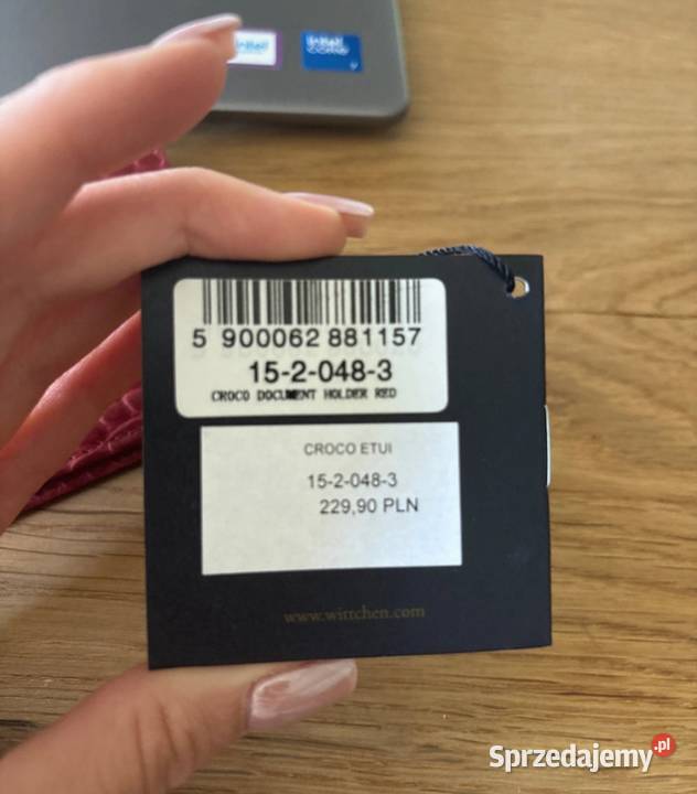 Wittchen croco etui document holder Katowice