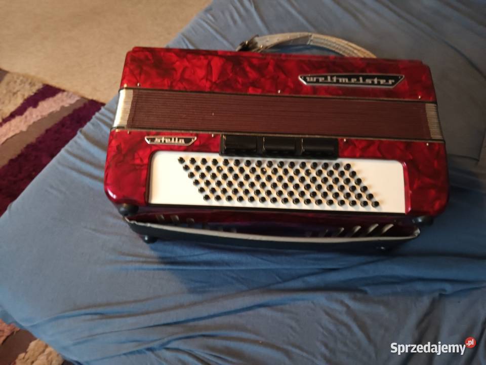 Akordeony Hohner i Weltmeister 96 basow Pisz