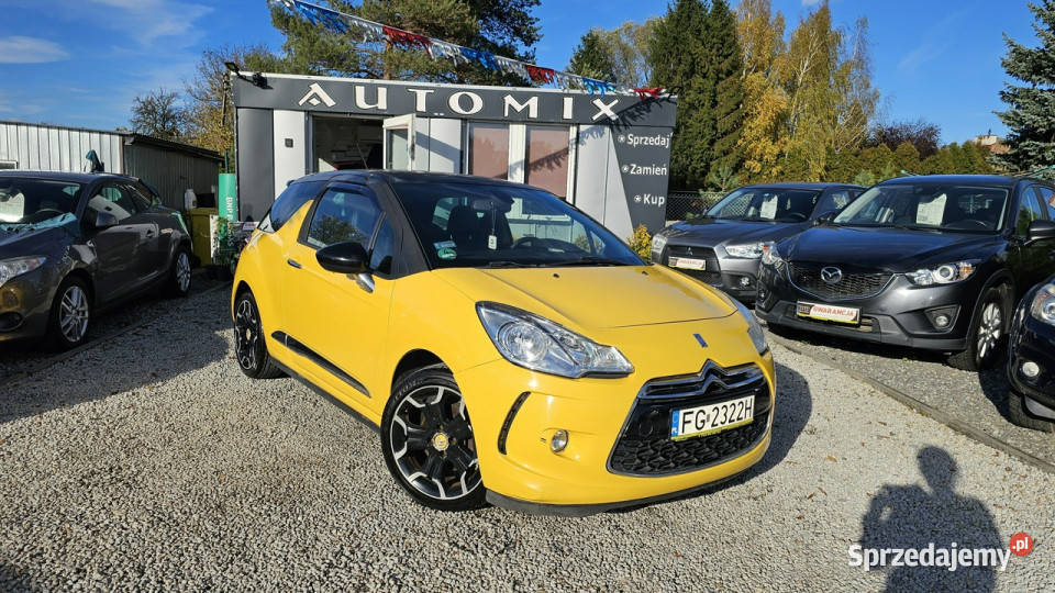 Citroen DS3 SPRZEDANY FULL16 HDI 112 Gwarancja w centralny zamek Świdnica