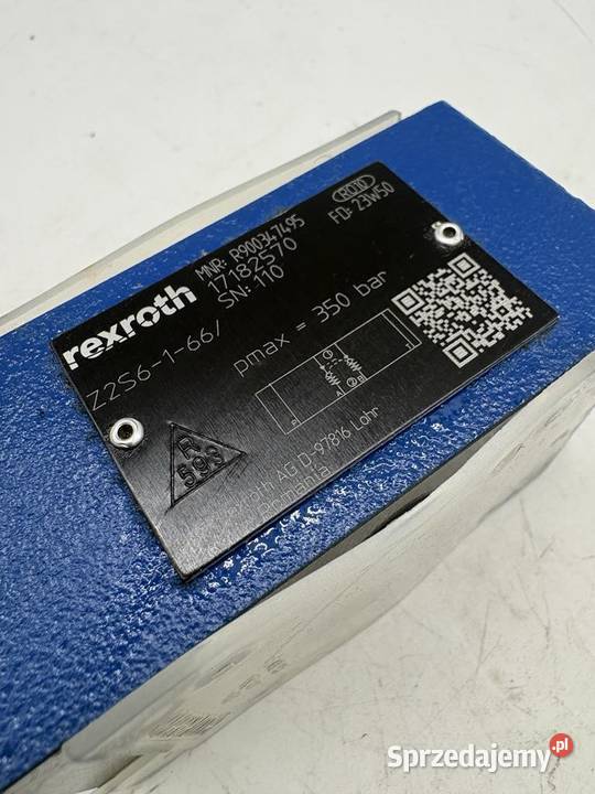 Rexroth R900347495 Z2S6166 Zawór zwrotny Warszawa