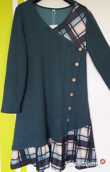 L Nowa sukienka o linii A Maria Gabriele śląskie