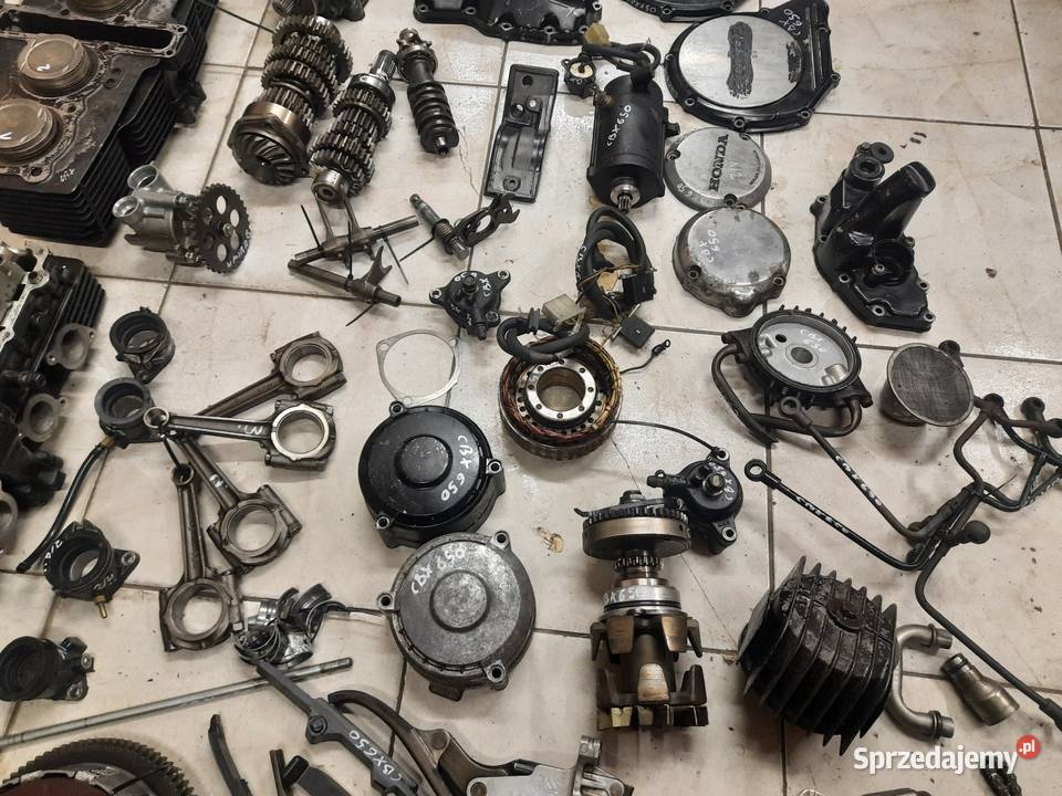 Honda CBX 650 silnik części głowica cylinder dolnośląskie