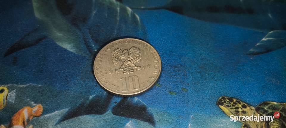 Monety PRL 10 1975 do 1984 Bolesław Prus Gliwice