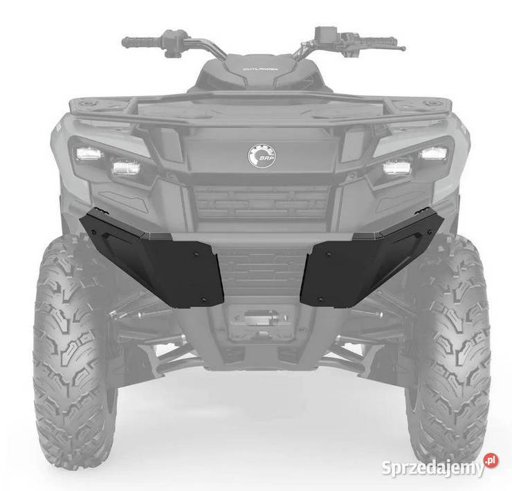 Płyty dodatkowe przedniego zderzaka do quada