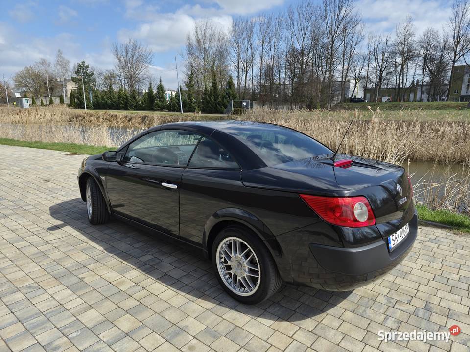 Renault Megane Cabrio20BenzynaW pełni nieuszkodzony Megane Motoryzacja łódzkie