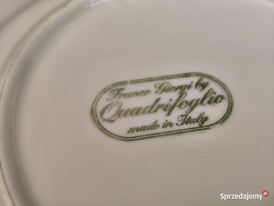 Talerz płaski Franco Giorgi by Quadrifoglio