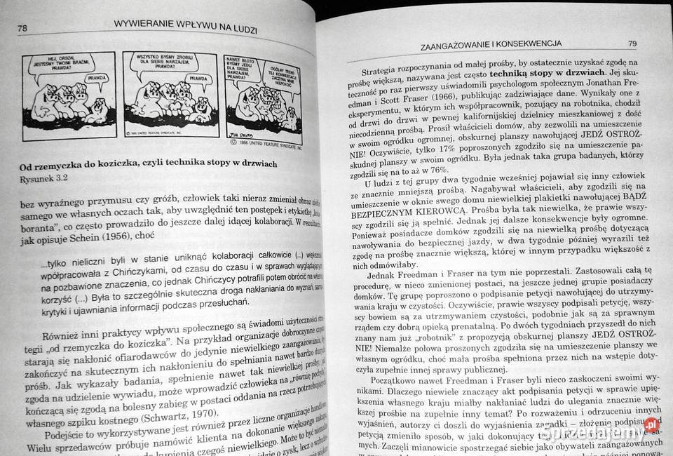 Wywieranie wpływu na ludzi Teoria i praktyka Chełm