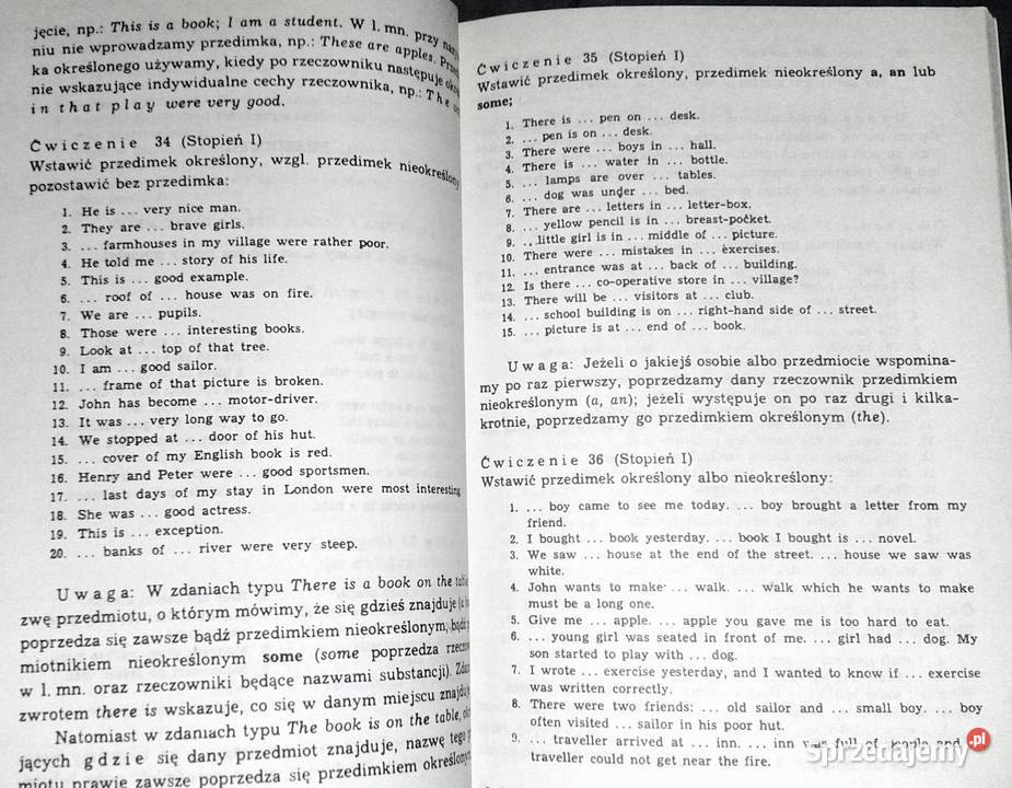 Nowa gramatyka angielska w ćwiczeniach Antoni Chełm sprzedam