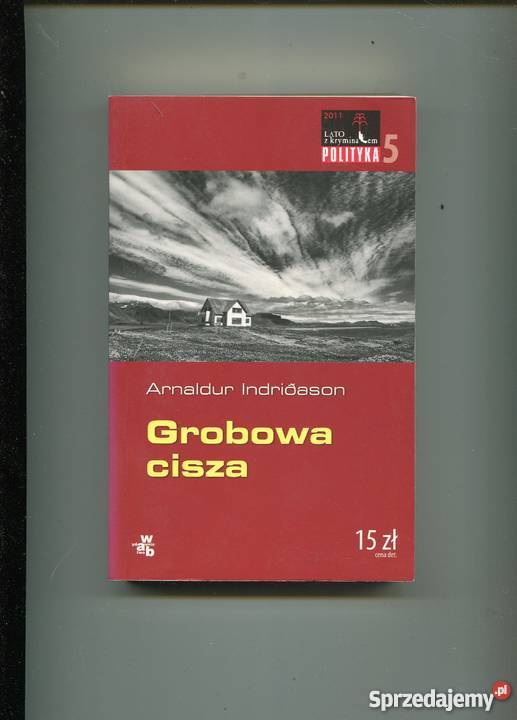 Grobowa cisza Arnaldur Indridason Książki i Podręczniki sprzedam