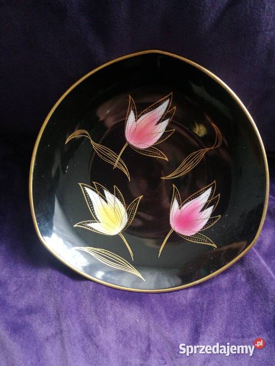 Talerz Schumann Bawaria kwiaty Choszczno