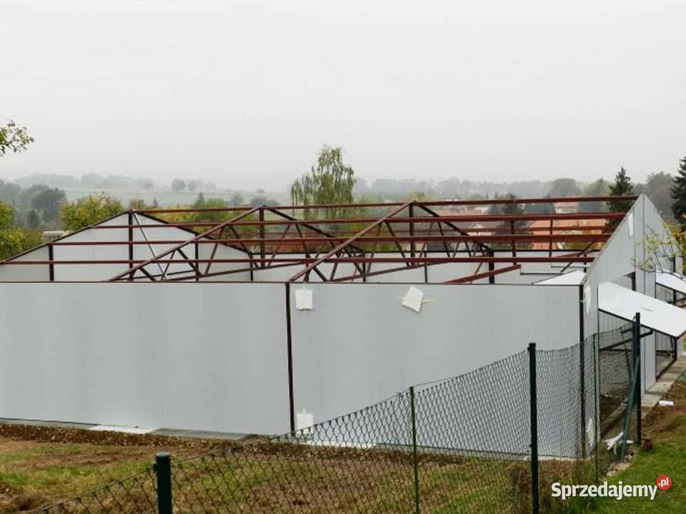 Blaszana hala 1010 m biała Kraków