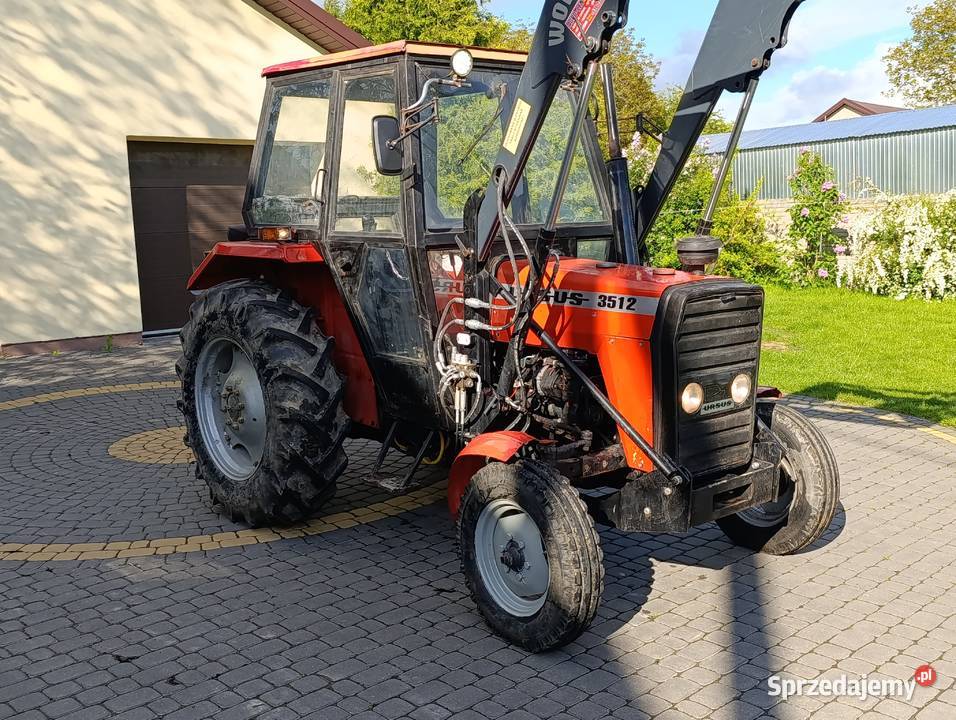 Ursus 3512 1997r ładowacz czołowy na jostycku Opatów