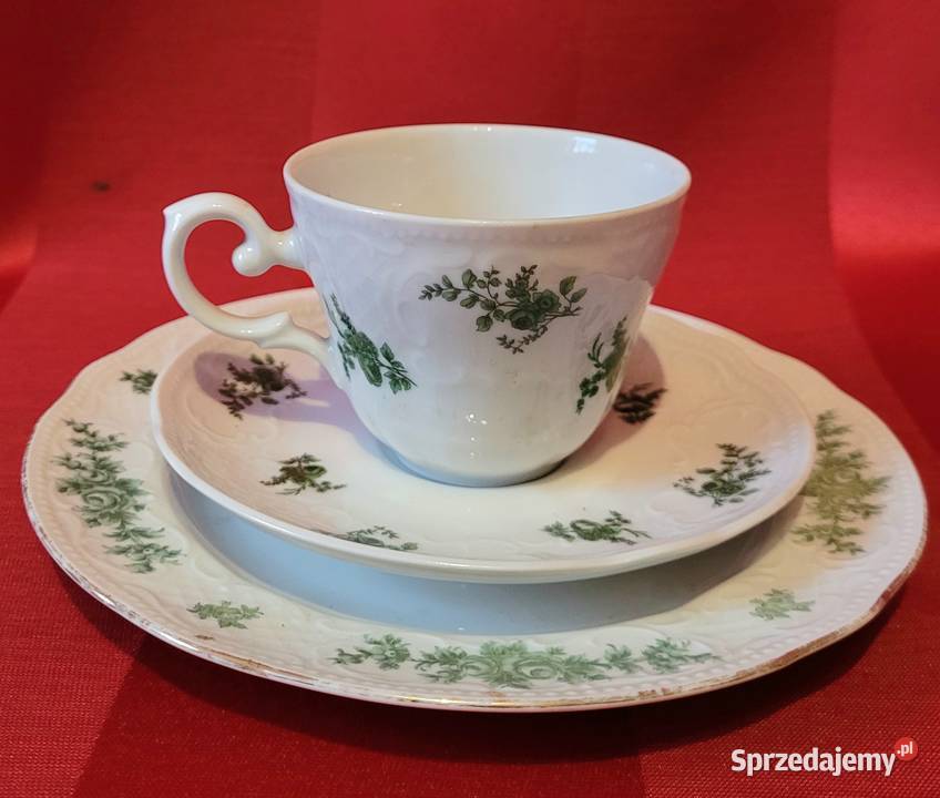 Porcelana Seltmann Weiden unikalny zestaw Porcelana i szkło śląskie sprzedam