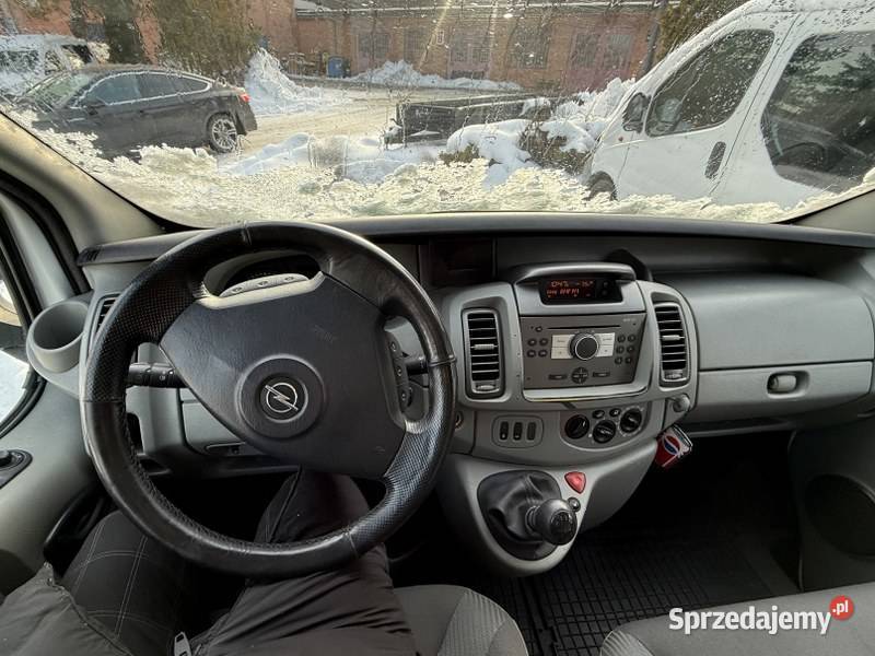 OPEL VIVARO 2007 r WH1258C syndyka Syndyk sprzeda mazowieckie Warszawa