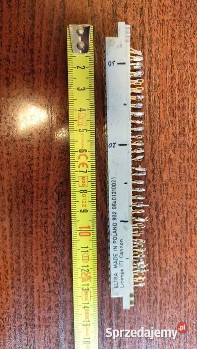 Złącze złocone krawędziowe Eltra Cannon 802 zachodniopomorskie Szczecin