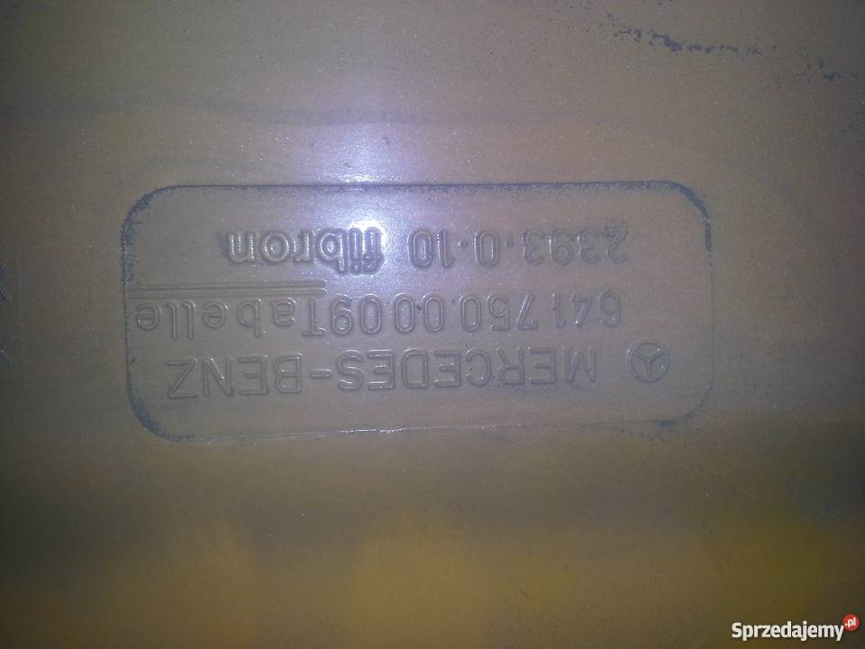 atrapa wąski grill Mercedes 1834 1824 1827 2524 Kłobuck